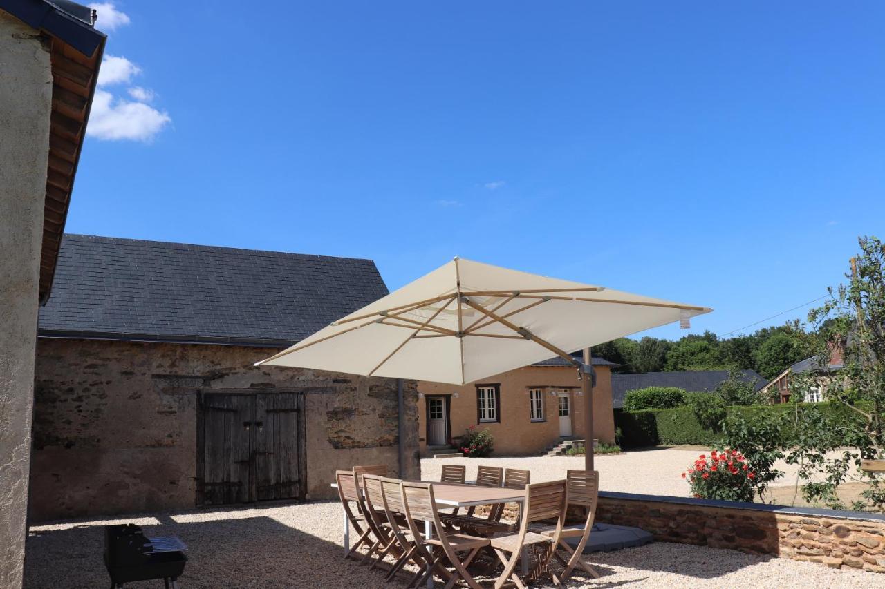 Le Plessis Aux Oiseaux Hotel Saint-Fort Kültér fotó